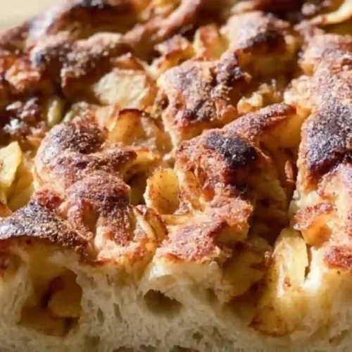 Caramel Apple Sourdough Focaccia