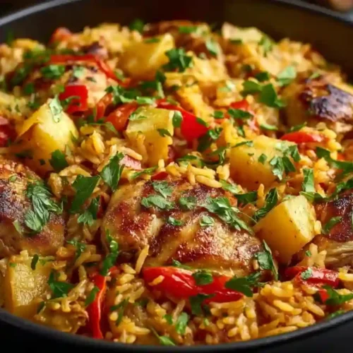 Easy One Pot Chicken And Rice