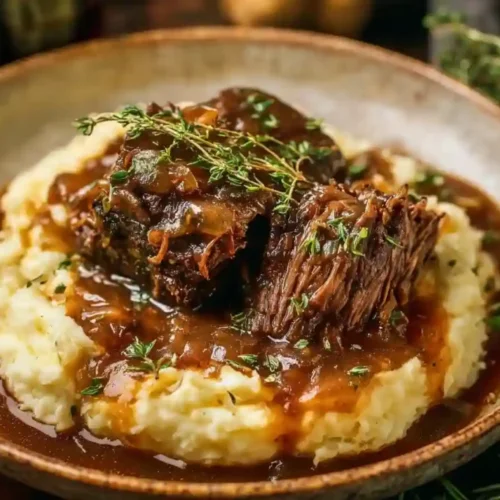 Italian Pot Roast Parmesan Risotto