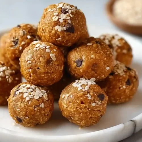 Peanut Butter Pumpkin Protein Balls