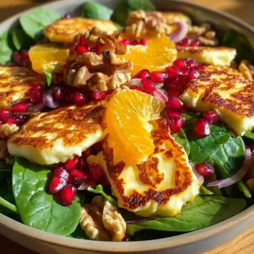 Pomegranate Spinach Salad