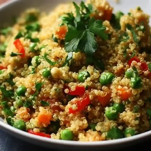 Protein Packed Quinoa Pilaf