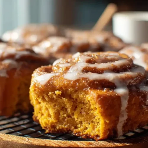 Pumpkin Cinnamon Rolls