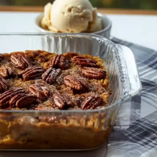 Sourdough Pumpkin Cobbler