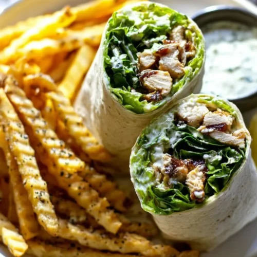 Chicken Caesar Wrap With Lemony Caesar Dressing 2026 04 20